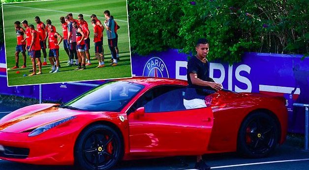 Rasti i çuditshëm i Marquinhos së PSG-së, ka një Ferrari por nuk e përdor dhe udhëton me taxi