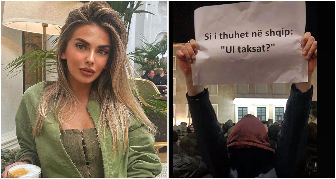 “Si i thuhet shqip ‘Ul taksat’”, shprehja e Trixës në protestë, reagon këngëtarja