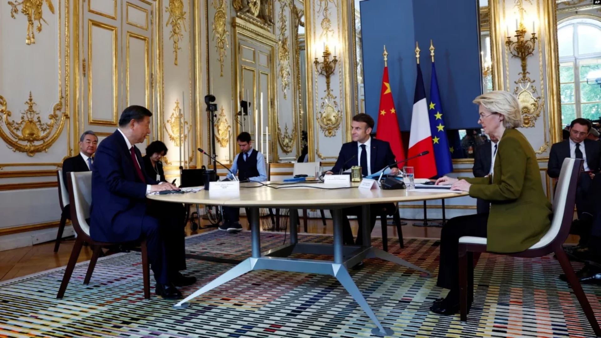 Macron dhe von der Leyen trysni Presidentit kinez në lidhje me tregtinë!